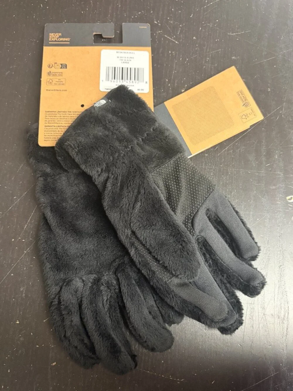 NEW! The North Face Women's Osito Etip Gloves Size Large Winter